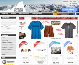 VerticalExtreme.de Online Shop