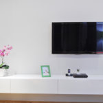 tv an wand