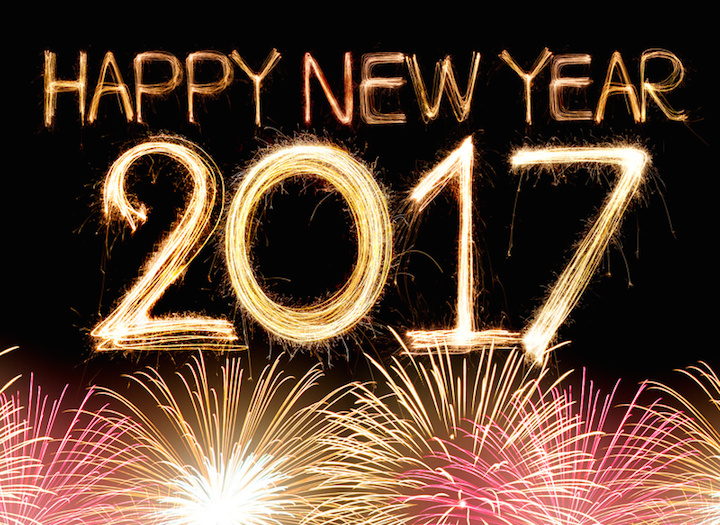 Frohes neues Jahr 2017 | © panthermedia.net /studio306stock