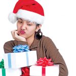 Unzufrieden mit den Weihnachtsgeschenken